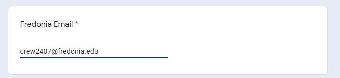Screenshot of email address entry field on Re3D request form