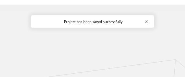 Screenshot of successful file save message in MakerBot Print